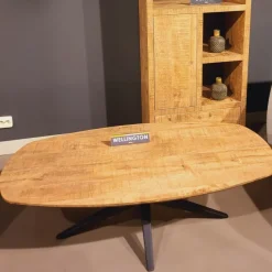 WoonMax Salontafel Wellington Deens Ovaal Lamulux - 135 - 67 cm