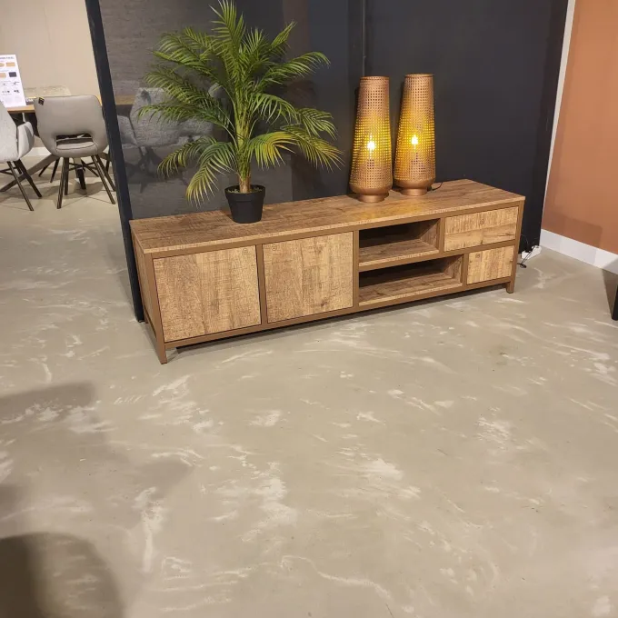 WoonMax Tv kast Punjab groot 180 cm - diverse kleurcombinaties