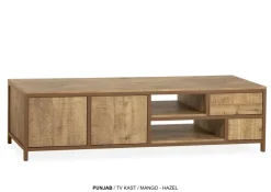 WoonMax Tv kast Punjab groot 180 cm - diverse kleurcombinaties