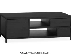 WoonMax Tv kast Punjab medium - diverse kleurcombinaties