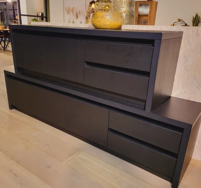 WoonMax TV meubel Milanello 1 deur / 2 laden 111 cm