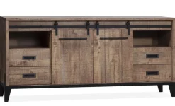 WoonMax Vigo Mango dressoir 2 deurs en 4 lades Lamulux