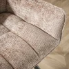 WoonStijl Armstoel raster draaibaar Rich Champagne