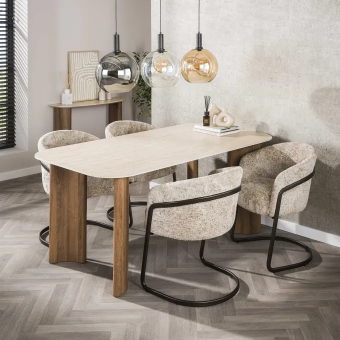 WoonStijl Armstoel Sway Allure Zand