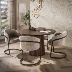 WoonStijl Armstoel Sway Hoven Zand