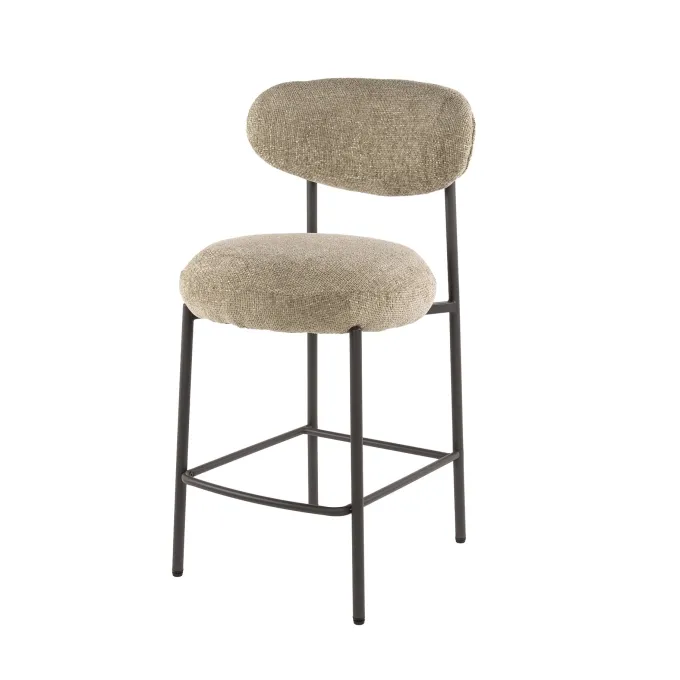 WoonStijl Barstoel Round Cargo zand