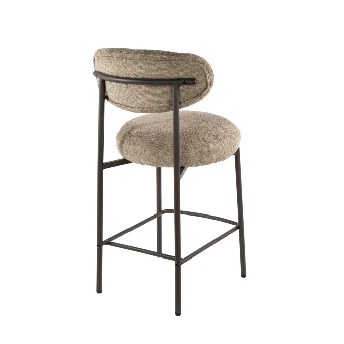 WoonStijl Barstoel Round Cargo zand