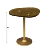 WoonStijl Bijzettafel M Eclipse Goud antiek finish