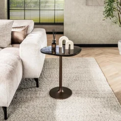 WoonStijl Bijzettafel M Eclipse Koper antiek finish