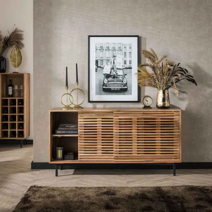 WoonStijl Dressoir 2 deuren slide 150 cm
