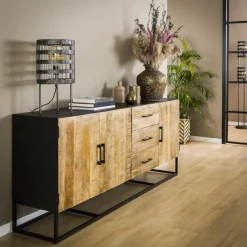 WoonStijl Dressoir Mango Metal Wood