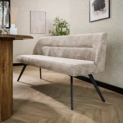WoonStijl Eetkamerbank pull Rich Zandkleur