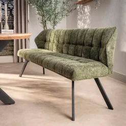WoonStijl Eetkamerbank Raster 180 cm Hoven groen