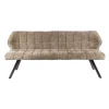 WoonStijl Eetkamerbank raster 180 Rich Champagne