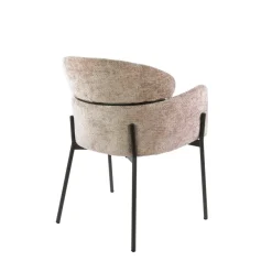 WoonStijl Eetkamerstoel ronde rug Curva Hoven Zand