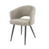WoonStijl Eetkamerstoel Salon Boucle zandkleur