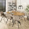 WoonStijl Eetkamerstoel Swivel - Rich champagne