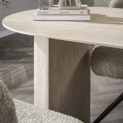 WoonStijl Eetkamertafel 180 arch ceramic