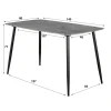 WoonStijl Eetkamertafel 140 Ceramic natural lichtgrijs