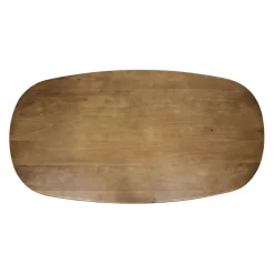 WoonStijl Eetkamertafel 215 Cliff ovale buis mango