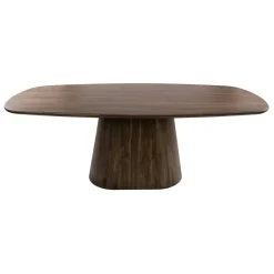 WoonStijl Eettafel Central Deens ovaal 215 cm acacia bruin