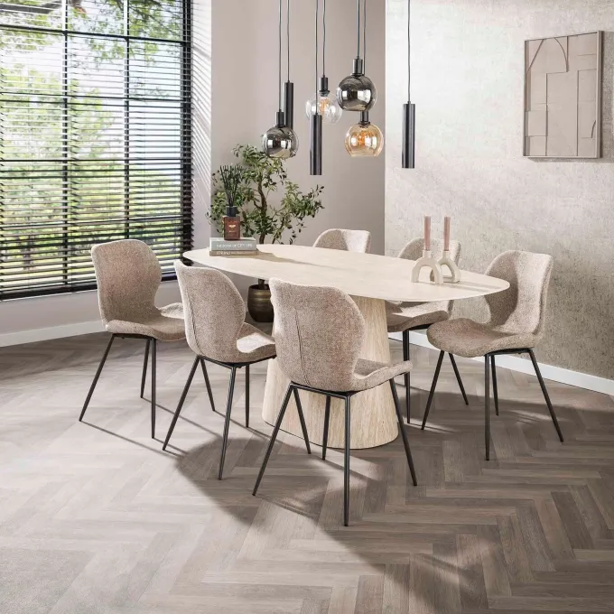 WoonStijl Eettafel Centro 180