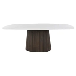 WoonStijl Eettafel Ceramo Centro deens ovaal 215cm Taj Mahal