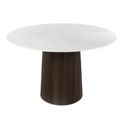 WoonStijl Eettafel Ceramo Centro rond Ø120cm Taj Mahal