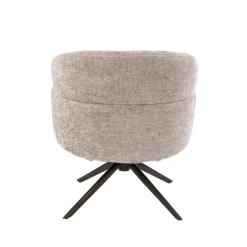 WoonStijl Fauteuil Flex draaibaar Hoven zand-bruin