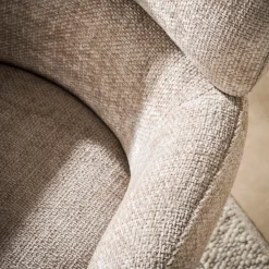 WoonStijl Fauteuil Flex draaibaar Hoven zand-bruin