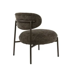WoonStijl Fauteuil Round - Tissee cargo bruin