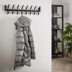 WoonStijl Garderobe 2x8 haaks ronde buis