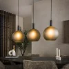 WoonStijl Hanglamp Bubble Frosted 3-lichts grijs