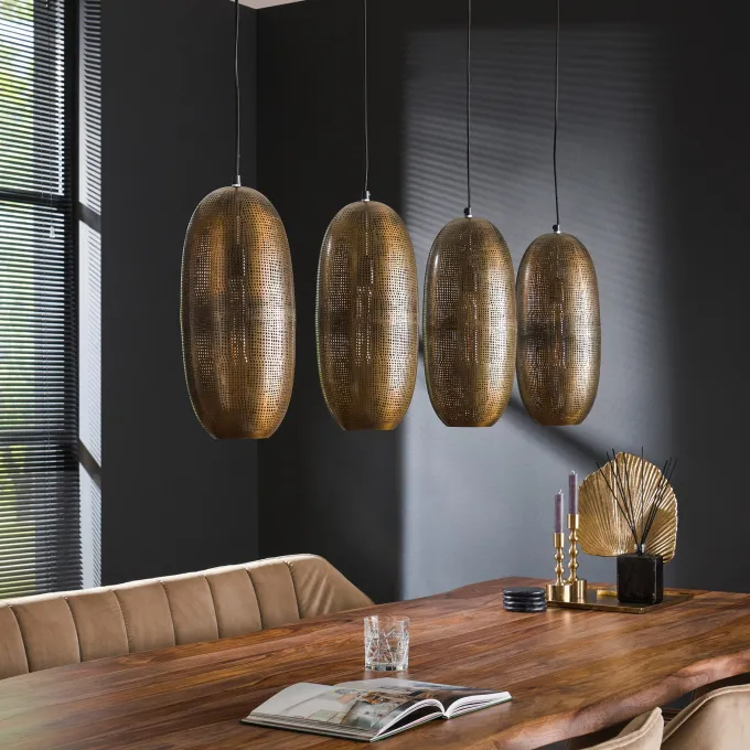 WoonStijl Hanglamp Cosmic met 4 lampen