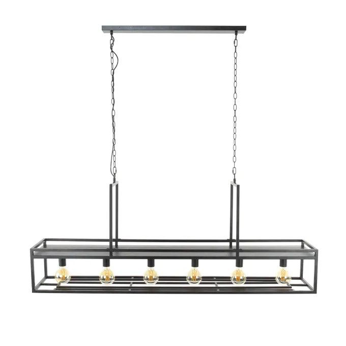 WoonStijl Hanglamp Decorate met 6 lampen