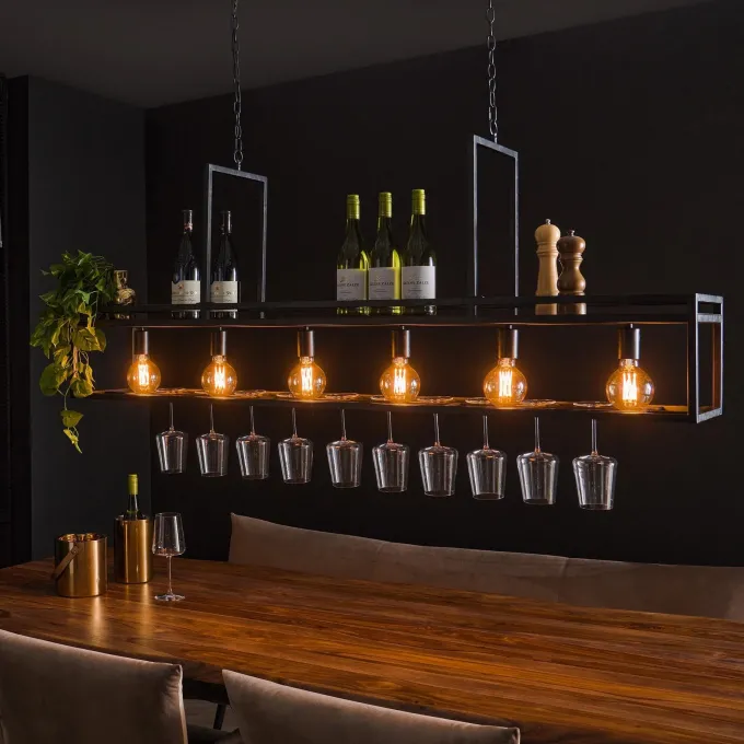 WoonStijl Hanglamp Decorate met 6 lampen