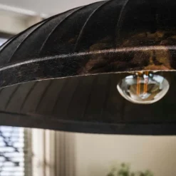 WoonStijl Hanglamp Guard 1-lichts Ø90cm Smoked bruin