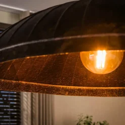 WoonStijl Hanglamp Guard 1-lichts Ø90cm Smoked bruin
