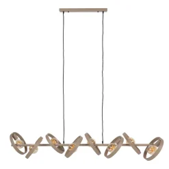 WoonStijl Hanglamp Hover 8-lichts beige