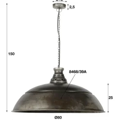 WoonStijl Hanglamp Ø80 Industry