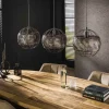 WoonStijl Hanglamp 3L Ø30 armor open