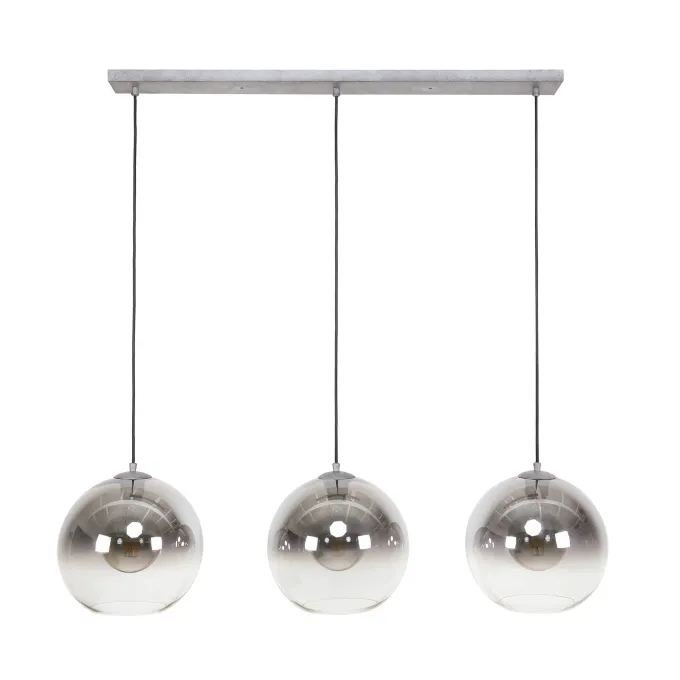 WoonStijl Hanglamp 3L bubble shaded