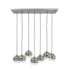 WoonStijl Hanglamp 4+3L bubble shaded