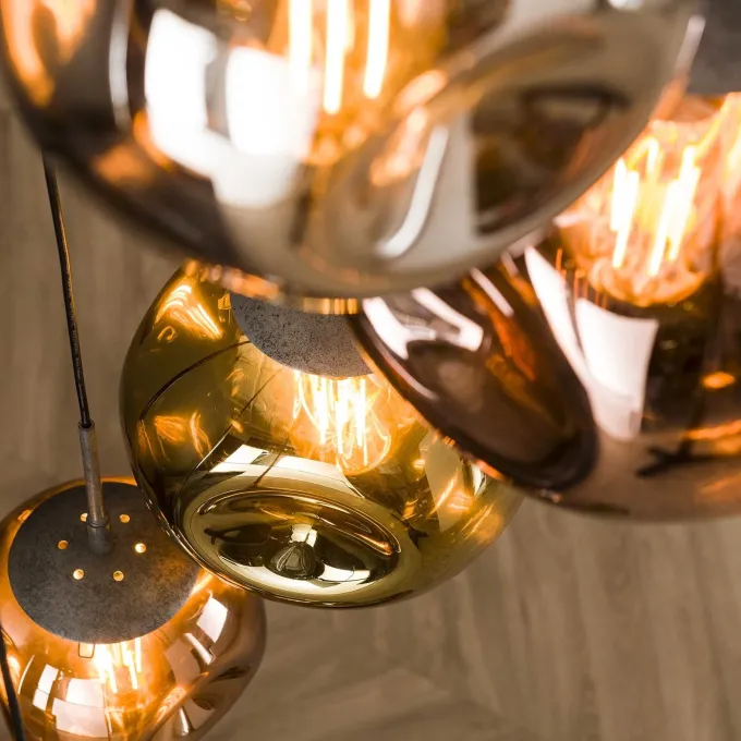 WoonStijl Hanglamp 7L getrapt stellar
