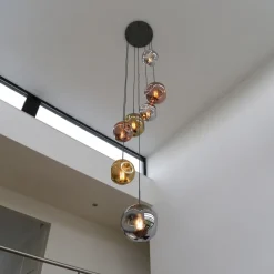 WoonStijl Hanglamp 7L getrapt stellar
