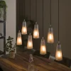 WoonStijl Hanglamp 7L kegel stone