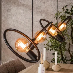 WoonStijl Hanglamp 4L Loop