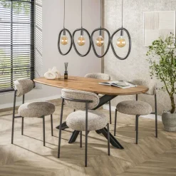 WoonStijl Hanglamp 4L Pebble