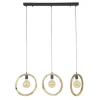WoonStijl Hanglamp 3L round wood