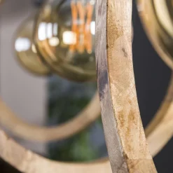 WoonStijl Hanglamp 3L round wood